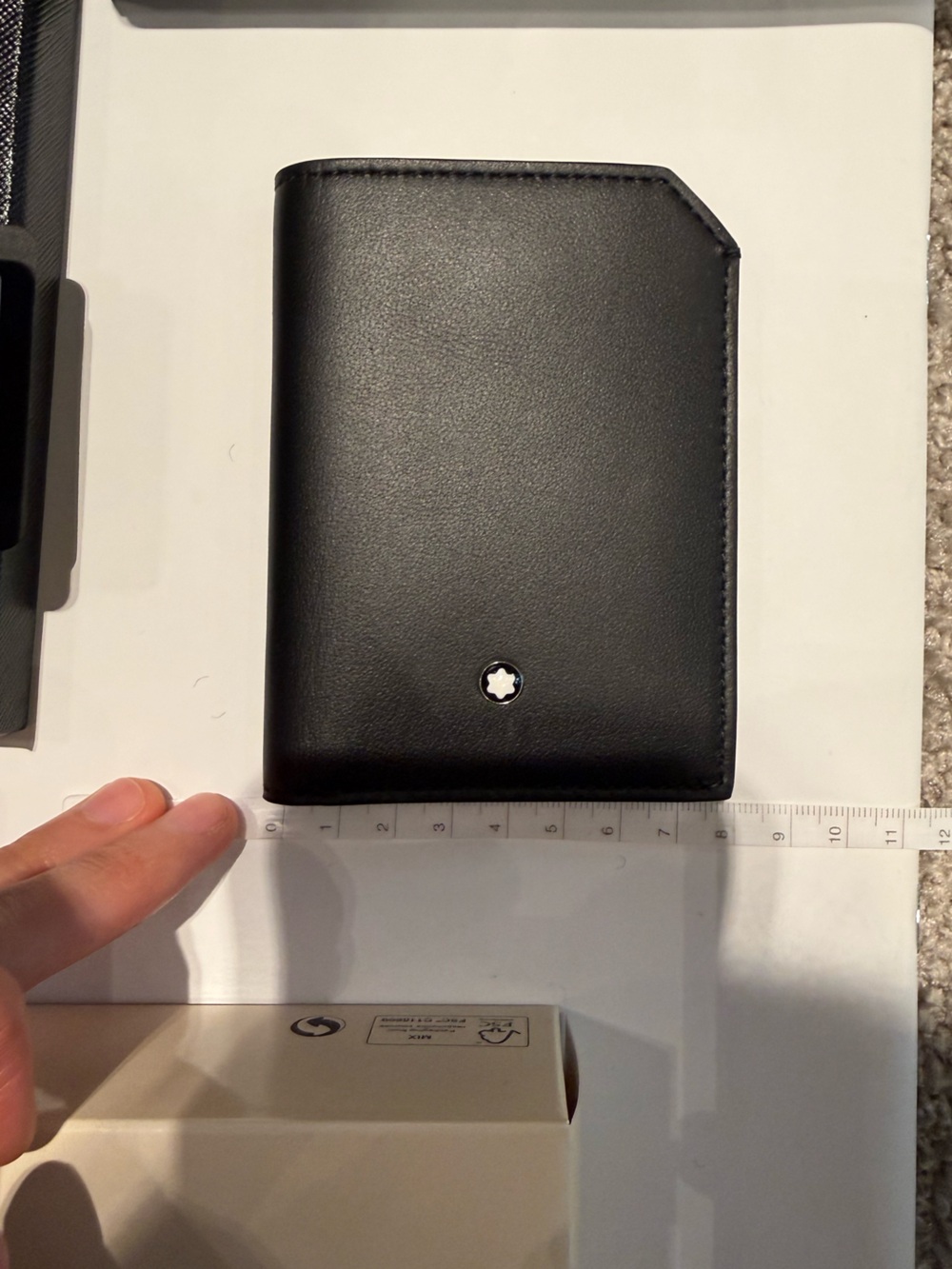 BNIB Montblanc Meisterstück Black Leather
Mini Wallet/ Full Set - Picture 12 of 14